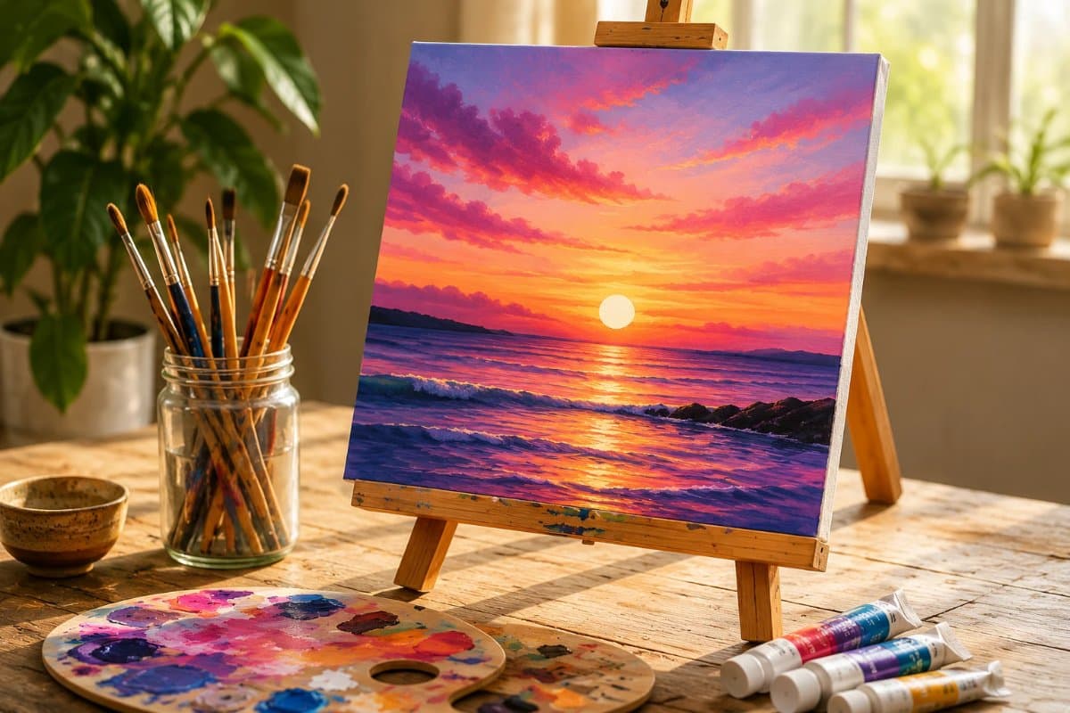 الرسم على القماش